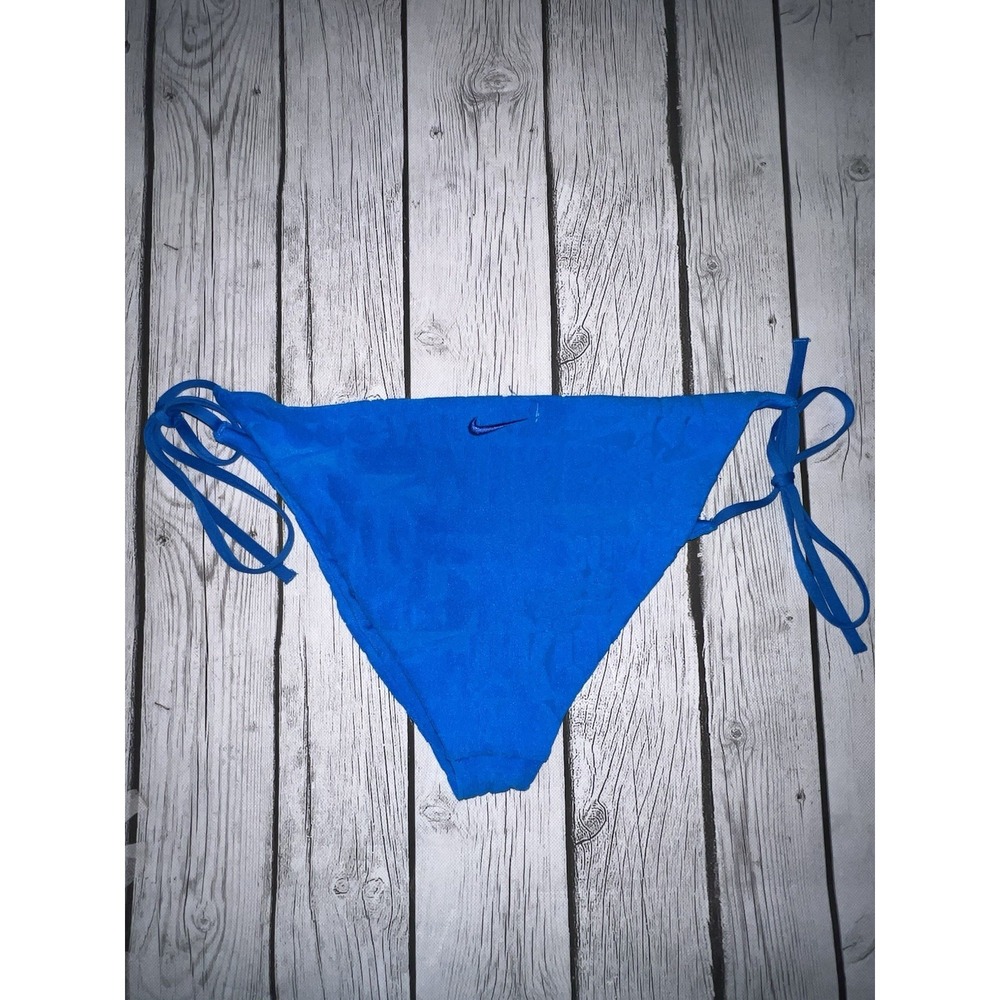 Nike Swim String Bikini Bottom Swimsuit Move to Zero Women's Size L NWT - Picture 7 of 8